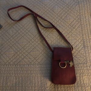 Harry Potter Cell phone crossbody Maroon